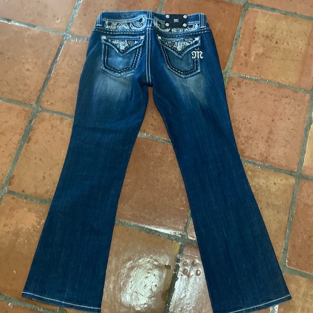 Women’s jeans, Miss me,super bling bling jeans 29 waist boot cut